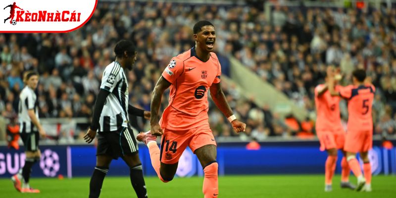 Newcastle vs Barcelona có phong độ khác biệt